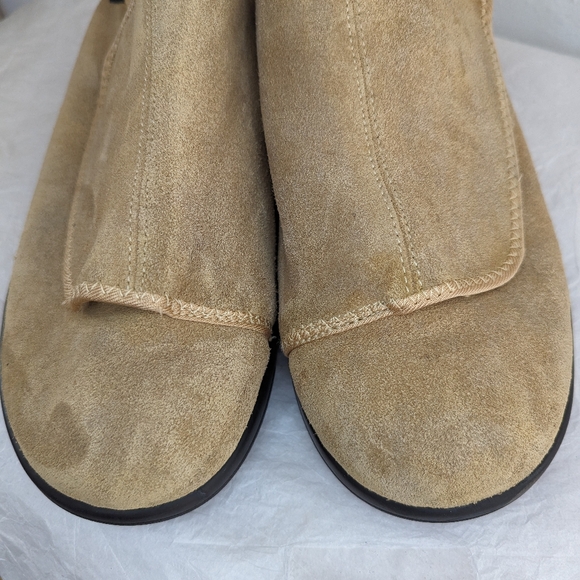 Prophet Suede Hook and Loop Fasten Slipper/Shoes men's 11.5 EEE - Picture 4 of 5